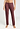 Front view of a women model wearing HA apple butter modal/viscose/tencel Long Pants