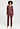Full-body view of a women model wearing HA apple butter modal/viscose/tencel Long Pants