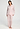 Full-body view of a women model wearing HA rose check cotton L/SLV Shirt