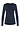 Front cutout view of HA deep navy cotton L/SLV Shirt