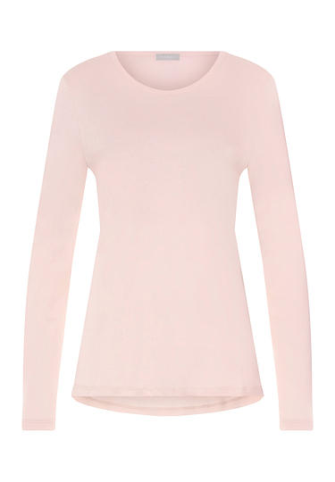 Front cutout view of HA rosewater cotton L/SLV Shirt