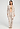 Full-body view of a women model wearing HA wild suede cotton Long Pants