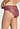 Back view of a women model wearing HA apple butter microfibre Midi Briefs