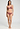 Full-body view of a women model wearing HA apple butter microfibre Midi Briefs
