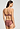 Back view of a women model wearing HA apple butter microfibre U/wire Bra