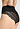Close-up view of a women model wearing HA phantom wool Maxi Briefs