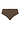 Front cutout view of HA natural teak wool Maxi Briefs
