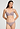 Front view of a women model wearing HA stormy rose microfibre Padded Bra