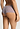 Back view of a women model wearing HA stormy rose microfibre Panty