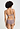 Back view of a women model wearing HA stormy rose microfibre Soft Cup Bra