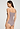 Back view of a women model wearing HA stormy rose cotton Spaghetti Top