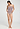 Full-body view of a women model wearing HA stormy rose cotton Spaghetti Top