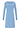 Front cutout view of HA bluebird melange modal/viscose/tencel L/SLV Nightdress 100cm