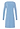 Back cutout view of HA bluebird melange modal/viscose/tencel L/SLV Nightdress 100cm