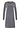 Front cutout view of HA stone melange modal/viscose/tencel L/SLV Nightdress 100cm