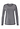 Front cutout view of HA stone melange modal/viscose/tencel L/SLV Shirt
