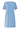 Back cutout view of HA bluebird melange modal/viscose/tencel S/SLV Nightdress 90cm
