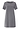 Front cutout view of HA stone melange modal/viscose/tencel S/SLV Nightdress 90cm