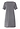 Back cutout view of HA stone melange modal/viscose/tencel S/SLV Nightdress 90cm
