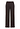 Back cutout view of HA dark mocha cotton Long Pants