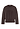 Front cutout view of HA dark mocha cotton Sweatshirt