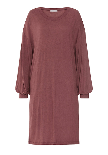 Front cutout view of HA apple butter modal/viscose/tencel Dress