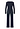 Back cutout view of HA deep navy cotton L/SLV Pajama