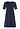 Front cutout view of HA deep navy cotton S/SLV Nightdress 95cm