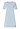 Front cutout view of HA pastel sky cotton S/SLV Nightdress 95cm