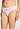 Front view of a women model wearing HA rose bath cotton Maxi Briefs