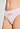 Close-up view of a women model wearing HA rose bath cotton Maxi Briefs
