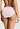 Back view of a women model wearing HA rose bath cotton Midi Briefs