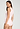 Back view of a women model wearing HA rose bath cotton Tank Top