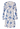 Front cutout view of HA graceful forms modal/viscose/tencel L/SLV Nightdress 95cm