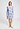 Front view of a women model wearing HA graceful forms modal/viscose/tencel L/SLV Nightdress 95cm