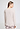 Back view of a women model wearing HA moonlight modal/viscose/tencel L/SLV Shirt