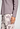 Close-up view of a women model wearing HA stormy rose modal/viscose/tencel L/SLV Shirt