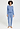 Full-body view of a women model wearing HA bluebird modal/viscose/tencel Long Pants