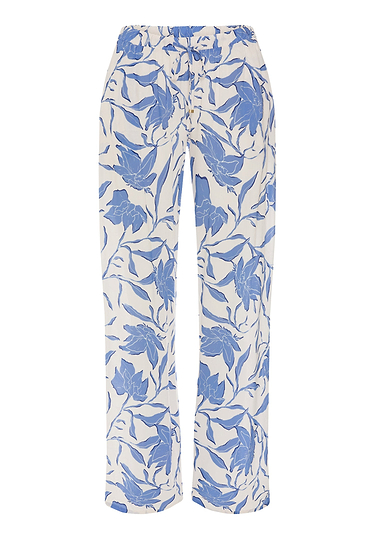 Front cutout view of HA graceful forms modal/viscose/tencel Long Pants