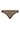 Front cutout view of HA natural teak microfibre Mini Briefs