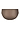 Back cutout view of HA natural teak microfibre Mini Briefs