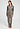 Full-body view of a women model wearing HA calm systems modal/viscose/tencel Long Pants