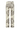 Back cutout view of HA serene systems modal/viscose/tencel Long Pants