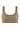Front cutout view of HA suede camel microfibre Crop Top