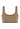 Back cutout view of HA suede camel microfibre Crop Top