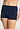 Front view of a women model wearing HA deep navy microfibre Panty