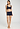 Full-body view of a women model wearing HA deep navy microfibre Panty