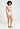 Full-body view of a women model wearing HA rosewater microfibre Panty