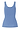 Back cutout view of HA bluebird microfibre Tank Top