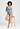 Full-body view of a women model wearing HA bluebird microfibre Tank Top